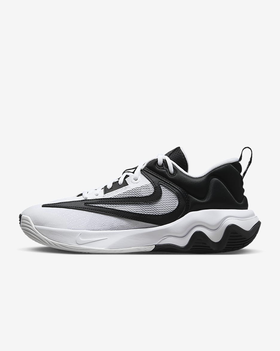 Nike shoes white black on sale